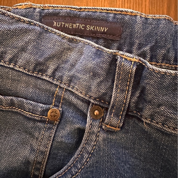 Lucky Brand women’s Authentic Skinny Blue Jeans size 20 - Picture 3 of 7